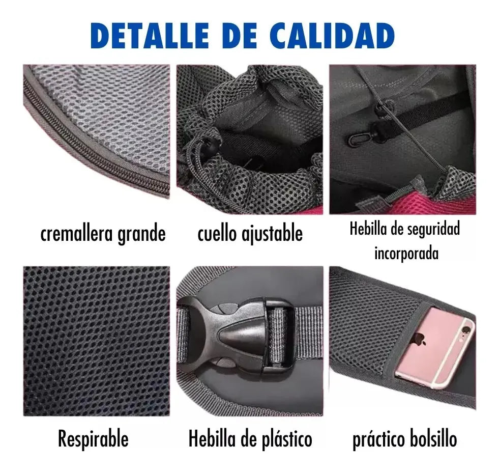 Cargador de Mascotas Manos Libres – Comodidad y Seguridad Total 🐾