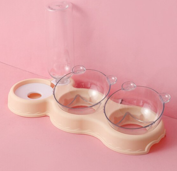 Comedero y Bebedero Automático para Gatos