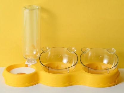 Comedero y Bebedero Automático para Gatos